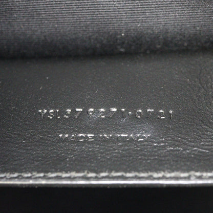 Saint Laurent Manhattan Shoulder Bag Medium Croc Embossed