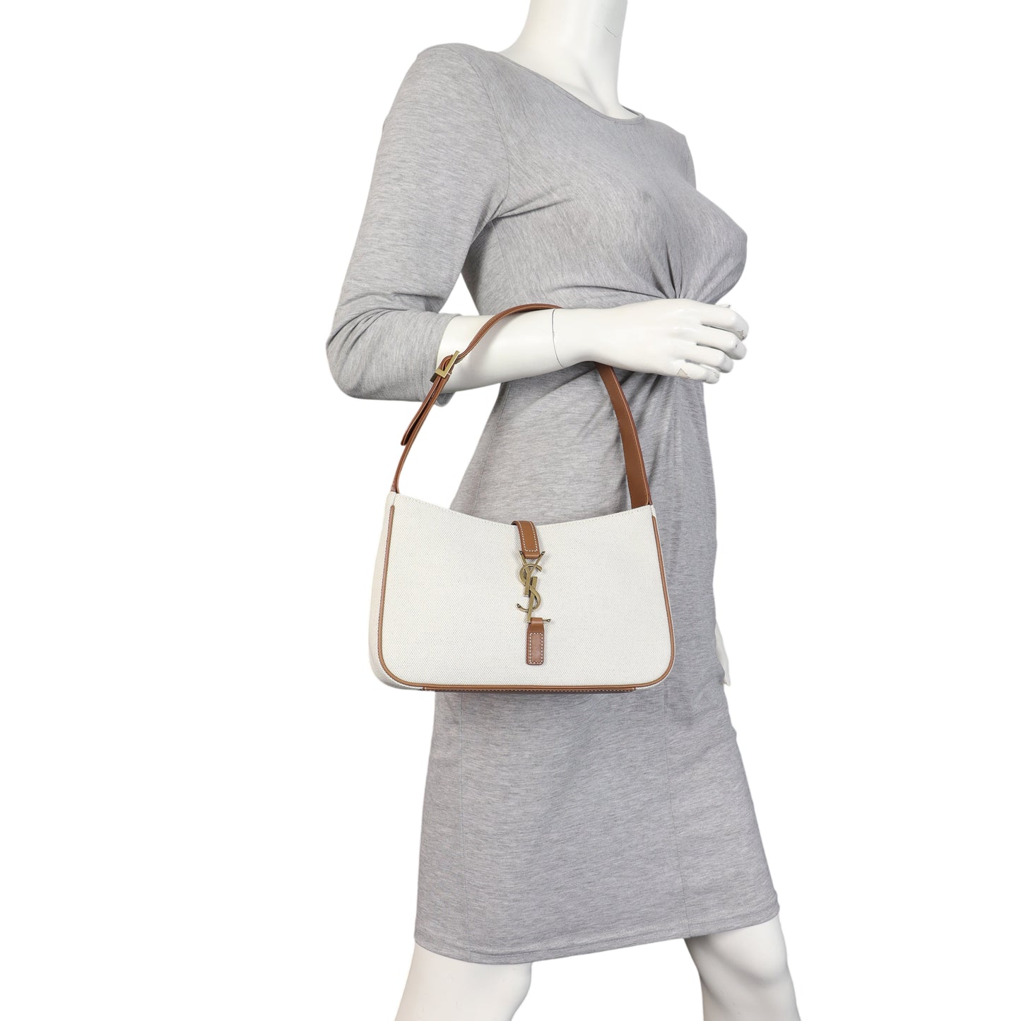 Saint Laurent Le 5 a 7 Hobo Canvas