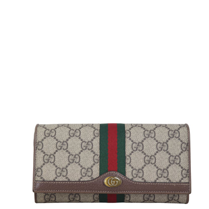 Gucci Ophidia GG Supreme Wallet on Chain