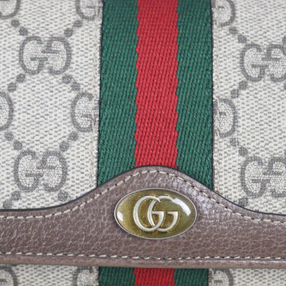 Gucci Ophidia GG Supreme Wallet on Chain