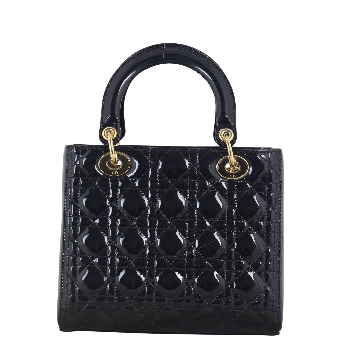 Dior Lady Dior Medium Patent
