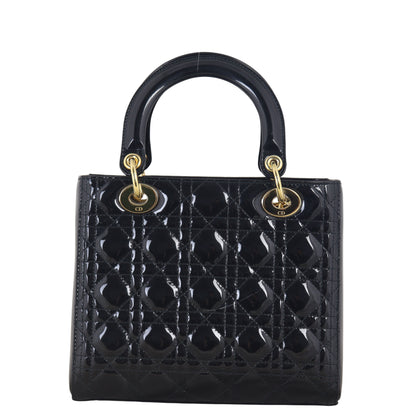 Dior Lady Dior Medium Patent