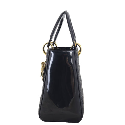 Dior Lady Dior Medium Patent