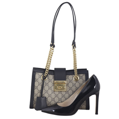 Gucci GG Supreme Small Padlock Tote