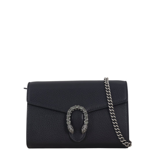 Gucci Dionysus Mini Leather Chain Wallet