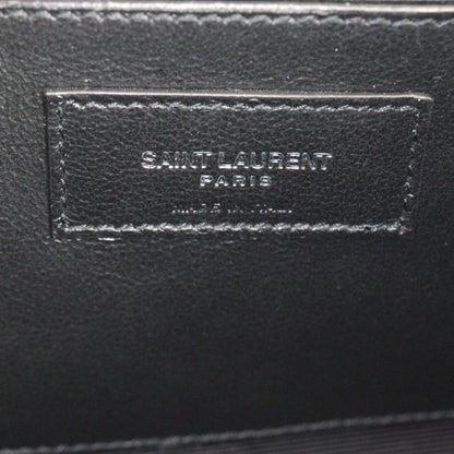 Saint Laurent Kate Tassel Chain Bag Small Croc-Embossed