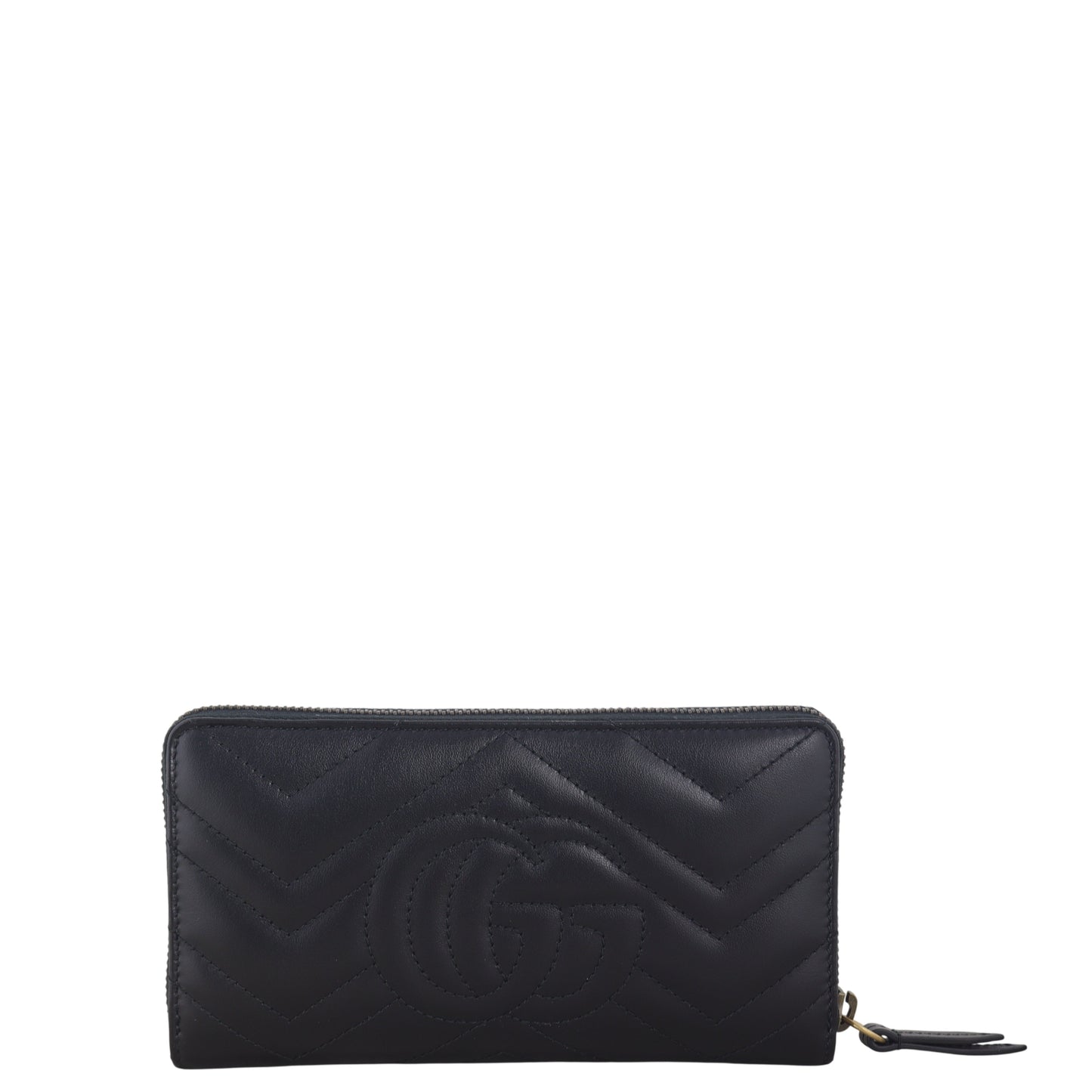 Gucci GG Marmont Matelasse Zip Wallet