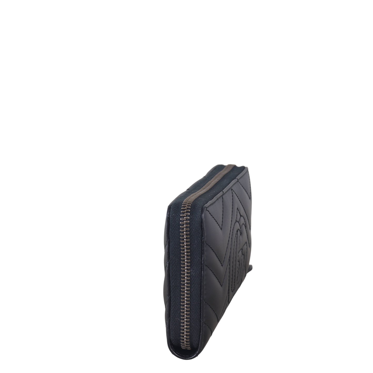 Gucci GG Marmont Matelasse Zip Wallet