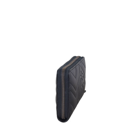 Gucci GG Marmont Matelasse Zip Wallet