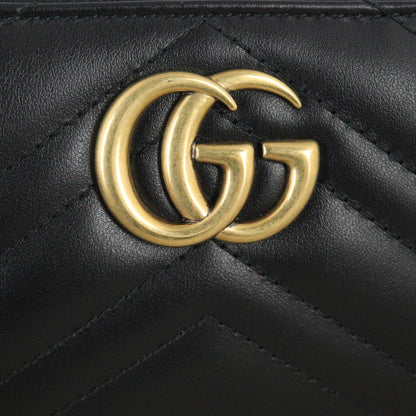 Gucci GG Marmont Matelasse Zip Wallet