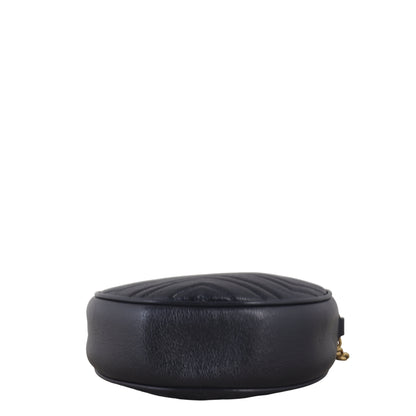 Gucci GG Marmont Round Chain Shoulder Bag