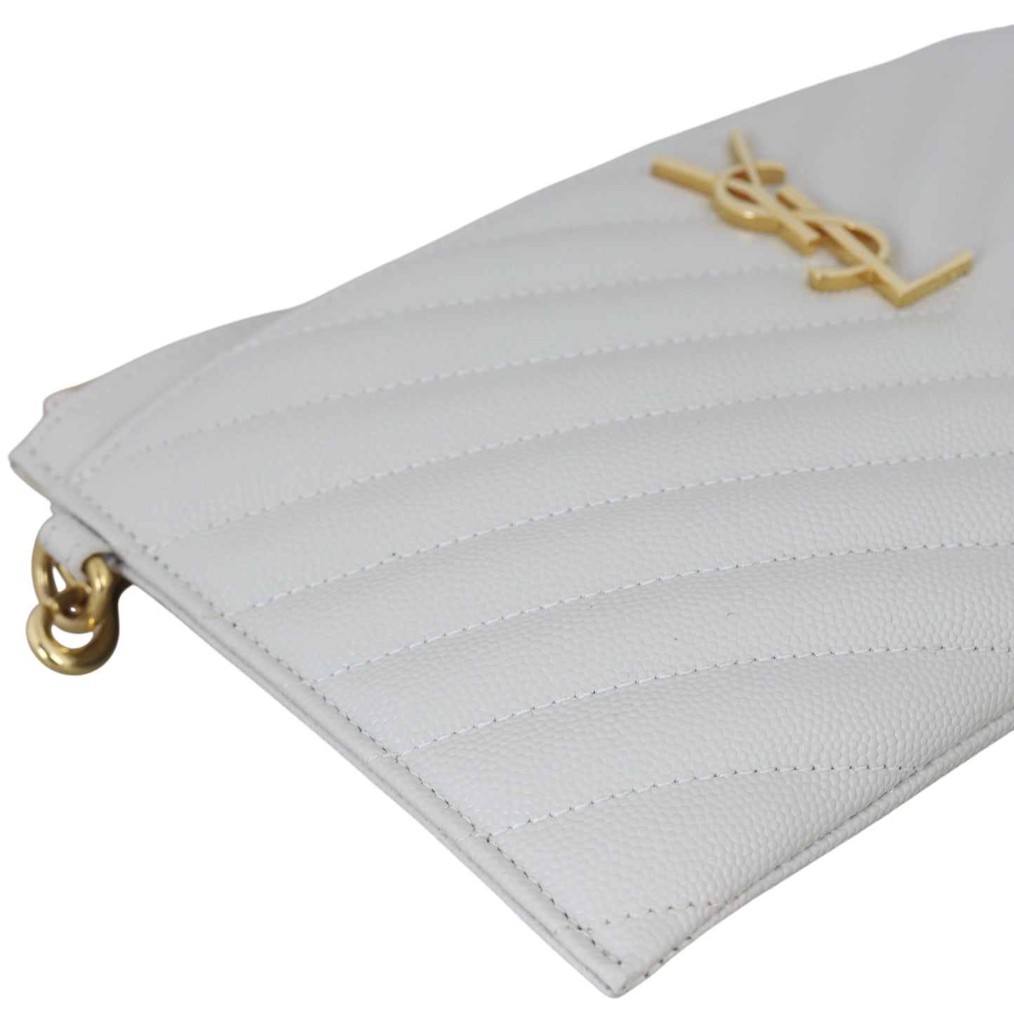 Saint Laurent Cassandre Matelasse Pouch Large