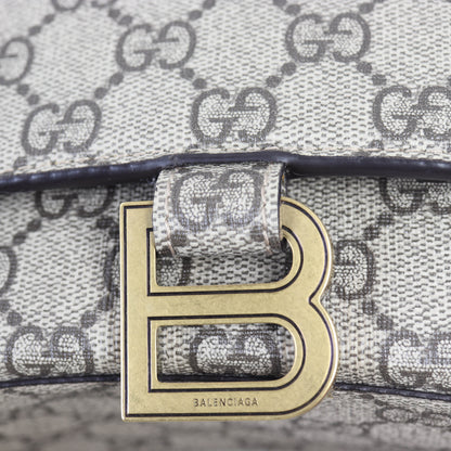 Gucci x Balenciaga The Hacker Project GG Supreme Hourglass Bag Small
