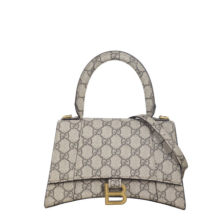 Gucci x Balenciaga The Hacker Project GG Supreme Hourglass Bag Small