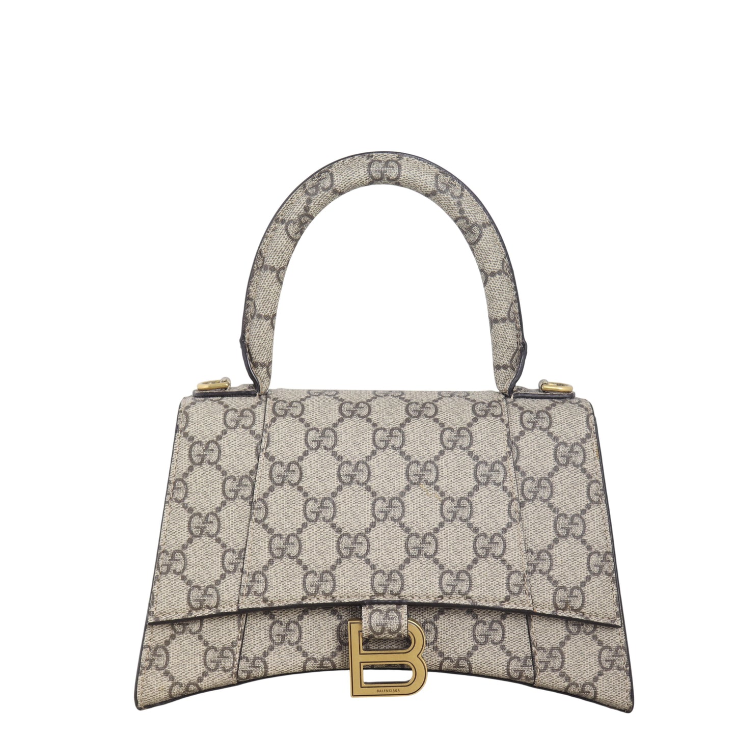 Gucci x Balenciaga The Hacker Project GG Supreme Hourglass Bag Small