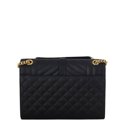 Saint Laurent Monogram Mix Matelasse Envelope Chain Bag Medium
