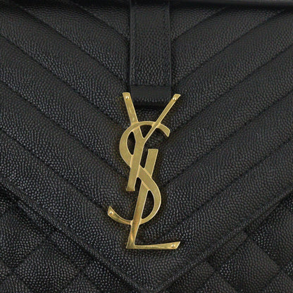 Saint Laurent Monogram Mix Matelasse Envelope Chain Bag Medium
