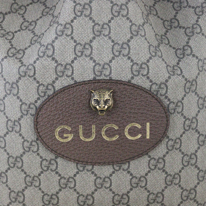 Gucci GG Supreme Neo Vintage Drawstring Backpack