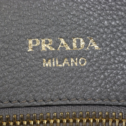 Prada Vitello Daino Zip Tote