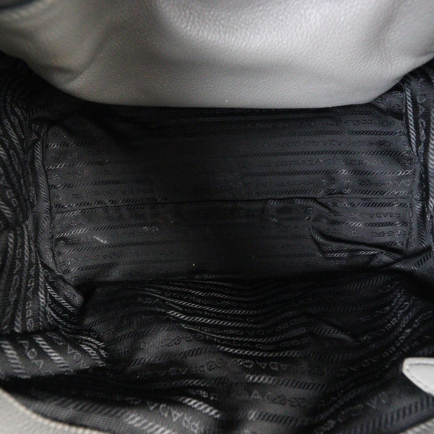 Prada Vitello Daino Zip Tote