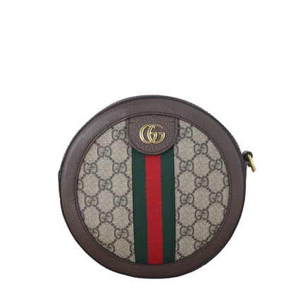 Gucci Ophidia Round Mini Shoulder Bag