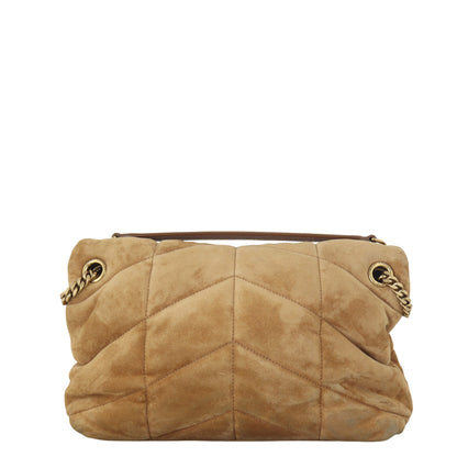 Saint Laurent Loulou Puffer Small Suede