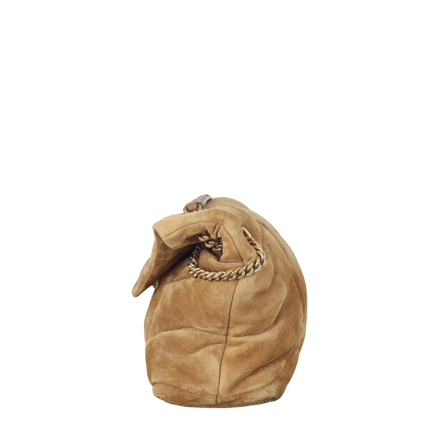 Saint Laurent Loulou Puffer Small Suede