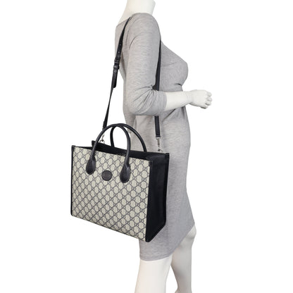 Gucci GG Supreme Interlocking G Tote Small