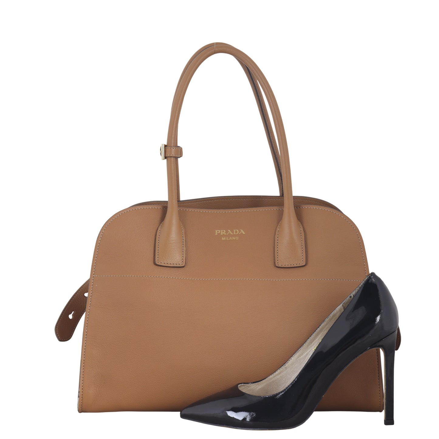 Prada Soft Leather Tote Bag Medium