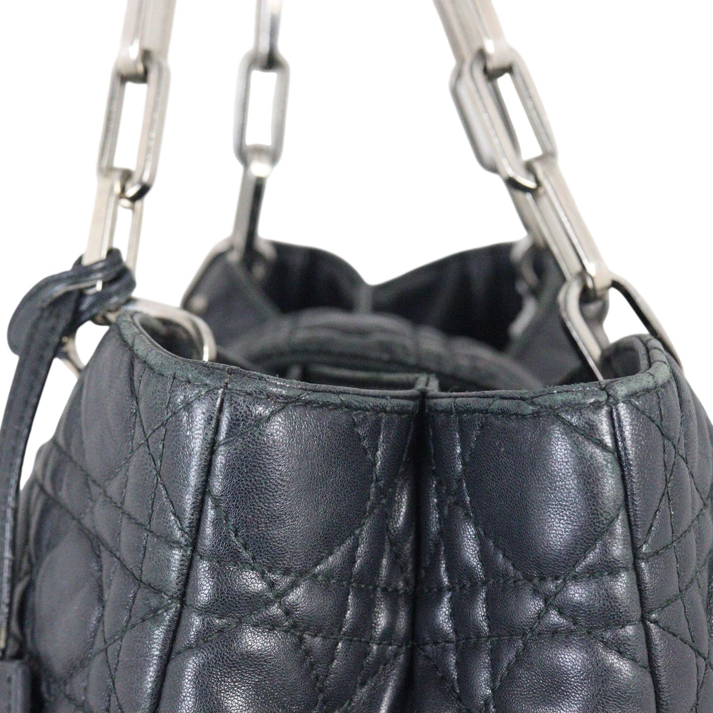 Dior Cannage Soft Tall Shopping Tote