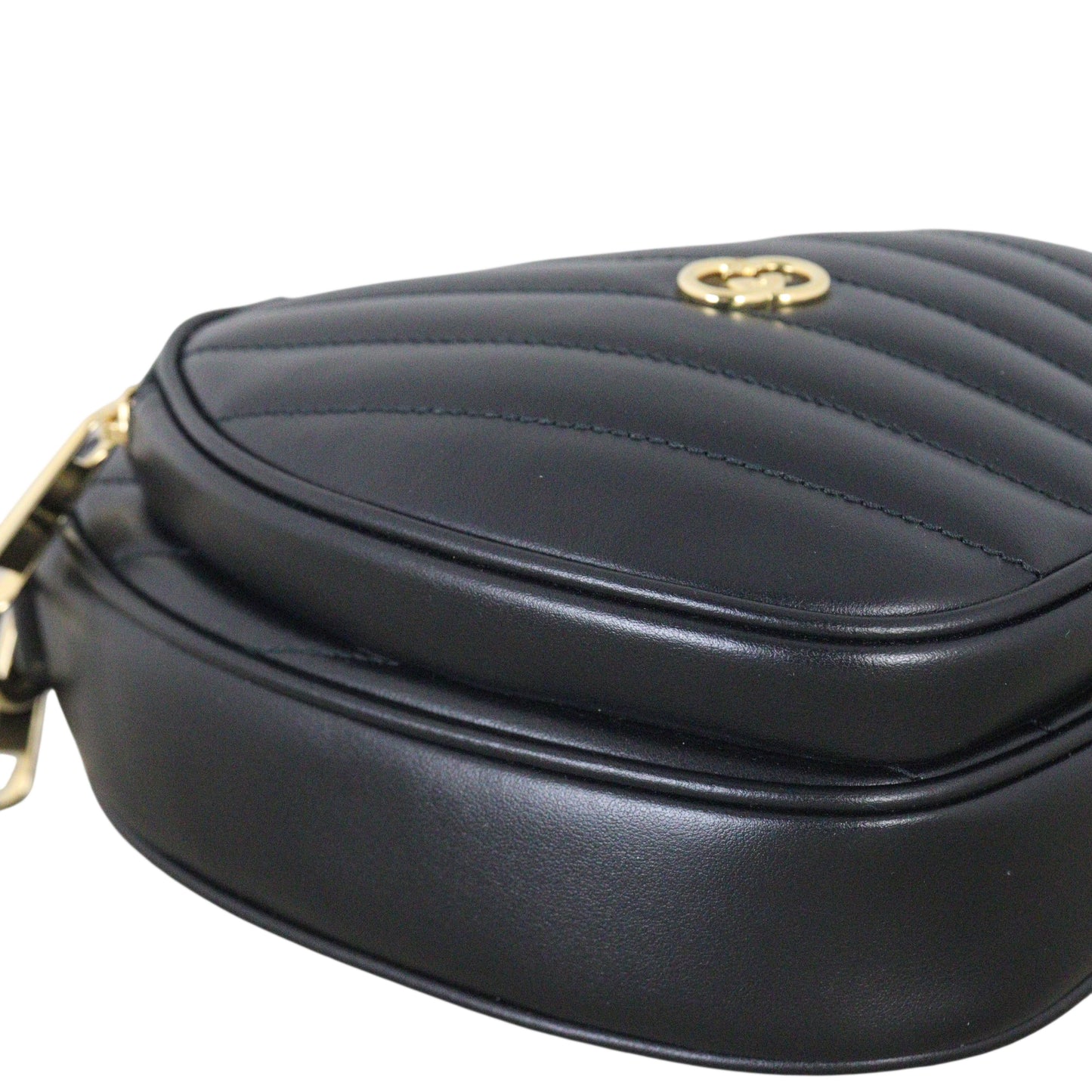 Gucci Interlocking G Heart Crossbody
