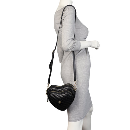 Gucci Interlocking G Heart Crossbody