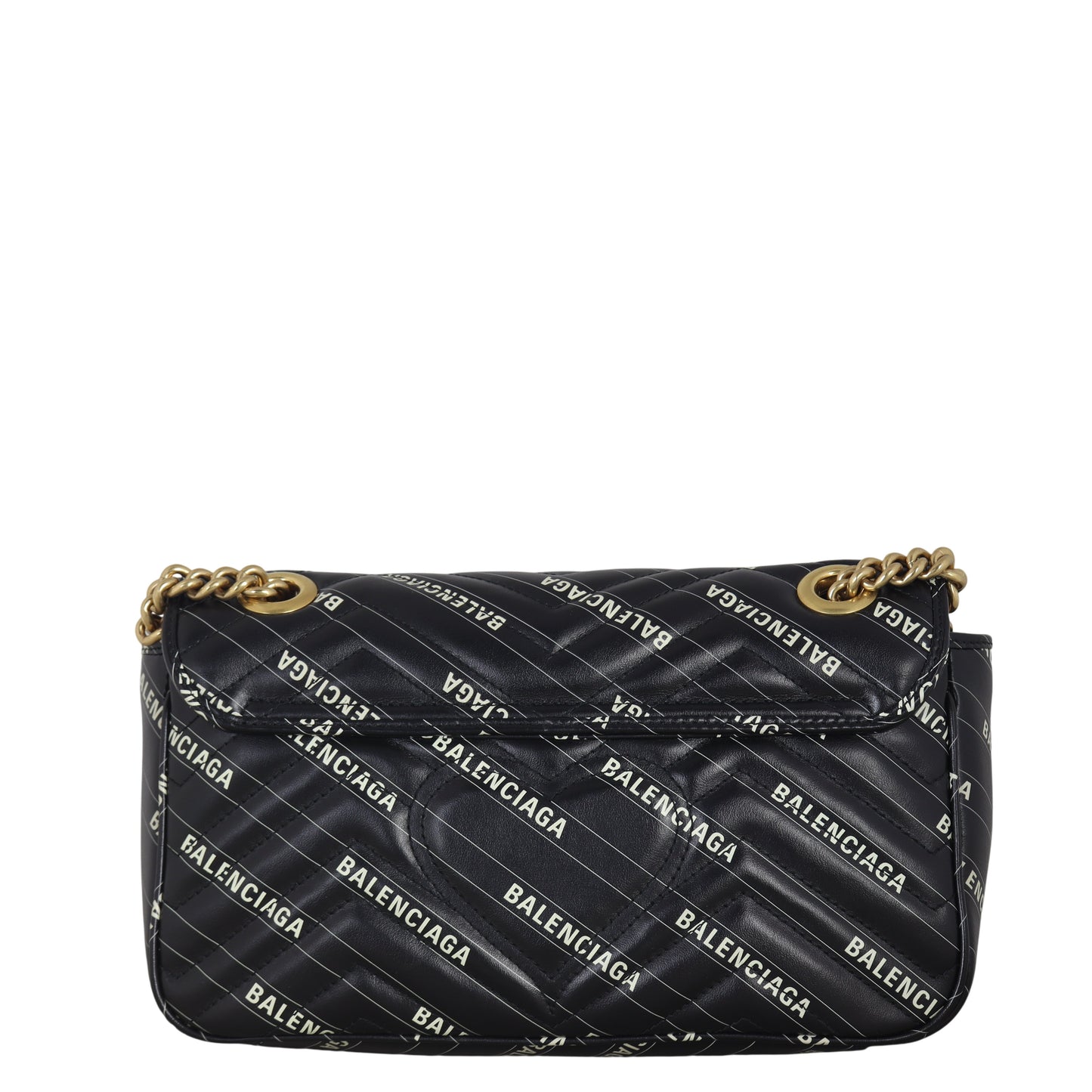 Gucci x Balenciaga The Hacker Project GG Marmont Matelasse Small Shoulder Bag