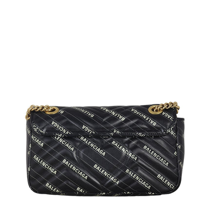 Gucci x Balenciaga The Hacker Project GG Marmont Matelasse Small Shoulder Bag