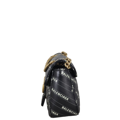 Gucci x Balenciaga The Hacker Project GG Marmont Matelasse Small Shoulder Bag