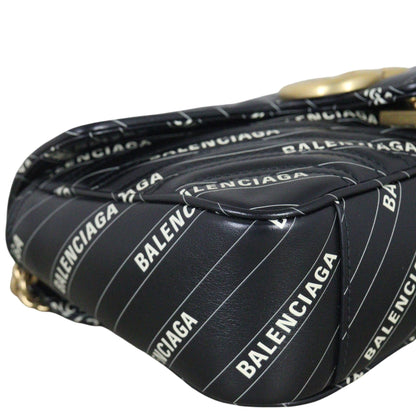 Gucci x Balenciaga The Hacker Project GG Marmont Matelasse Small Shoulder Bag