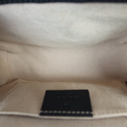 Gucci GG Supreme Bees Padlock Shoulder Bag