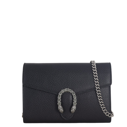Gucci Dionysus Mini Leather Chain Wallet