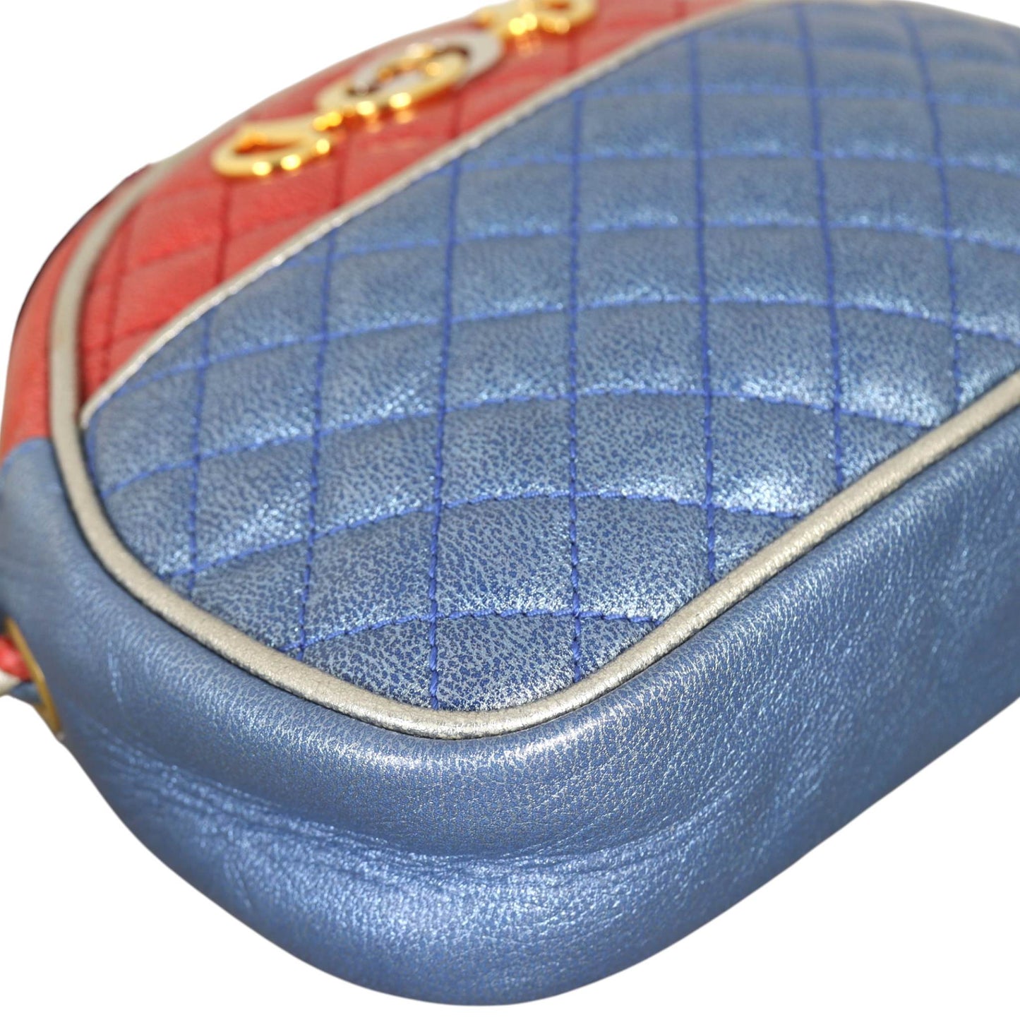 Gucci Zumi Trapuntata Mini GG Shoulder Bag