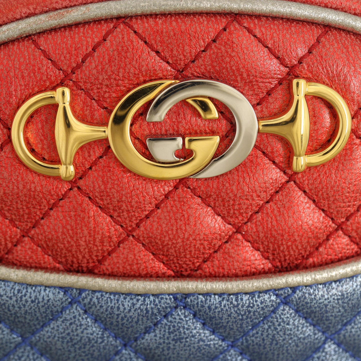 Gucci Zumi Trapuntata Mini GG Shoulder Bag