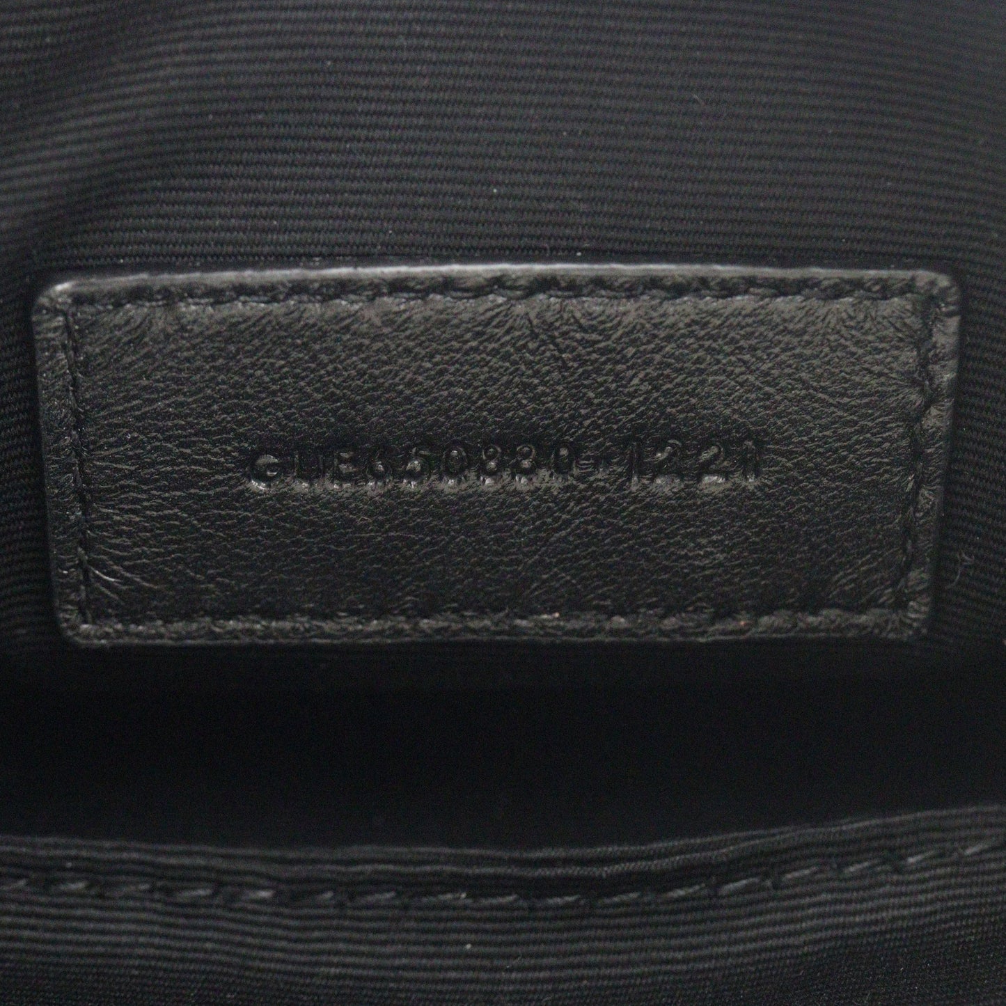 Saint Laurent Puffer Pouch