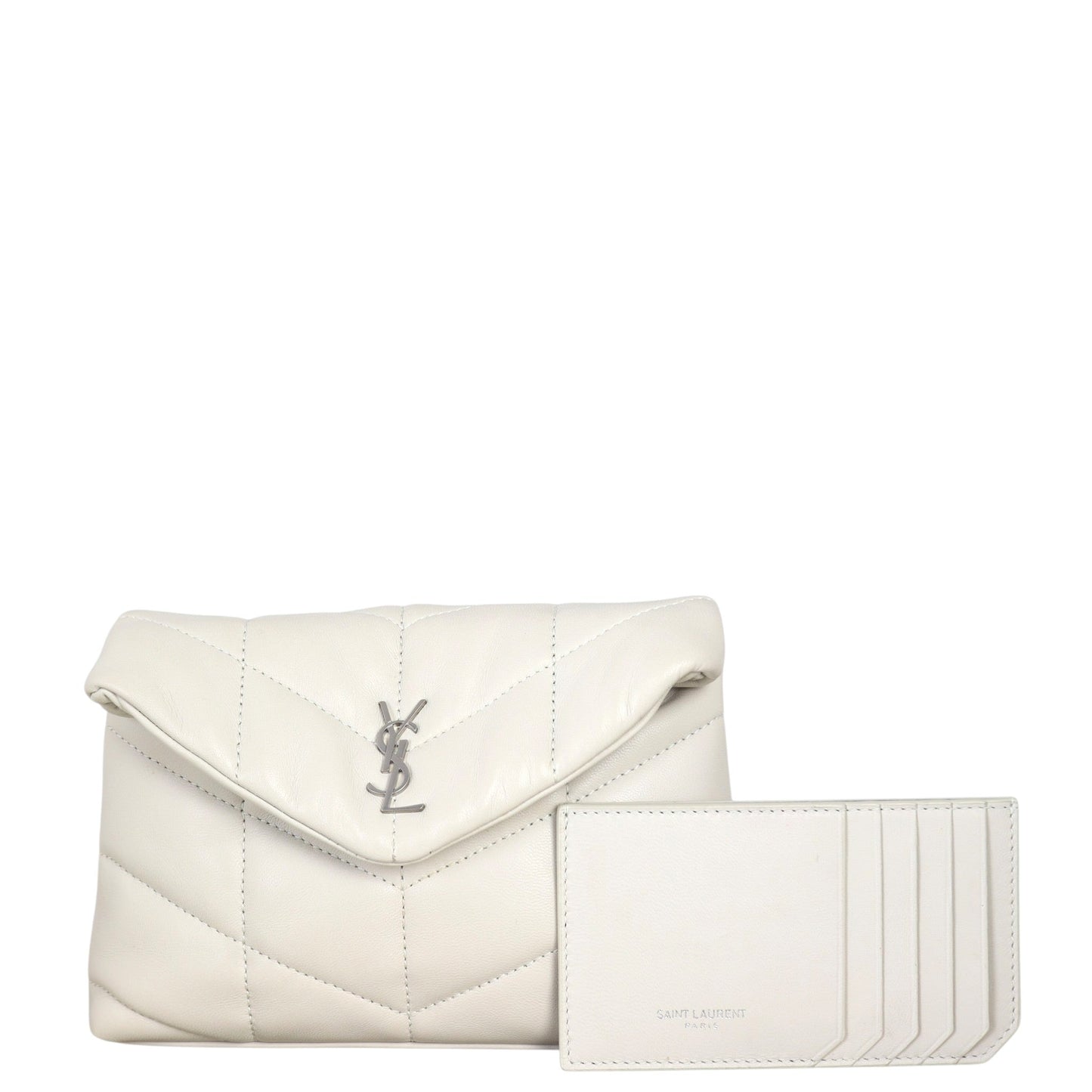 Saint Laurent Puffer Pouch