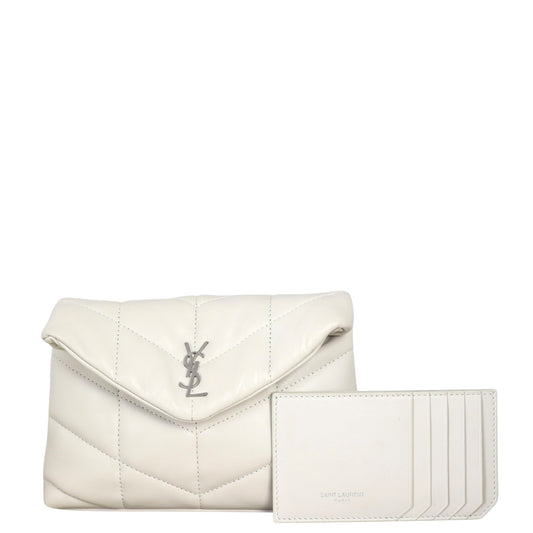 Saint Laurent Puffer Pouch