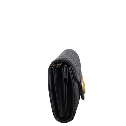 Gucci GG Marmont Matelasse Chain Wallet
