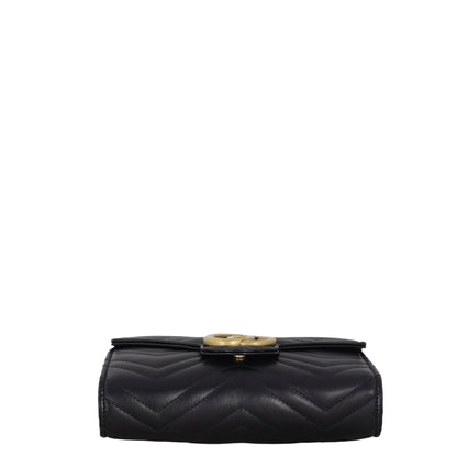 Gucci GG Marmont Matelasse Chain Wallet