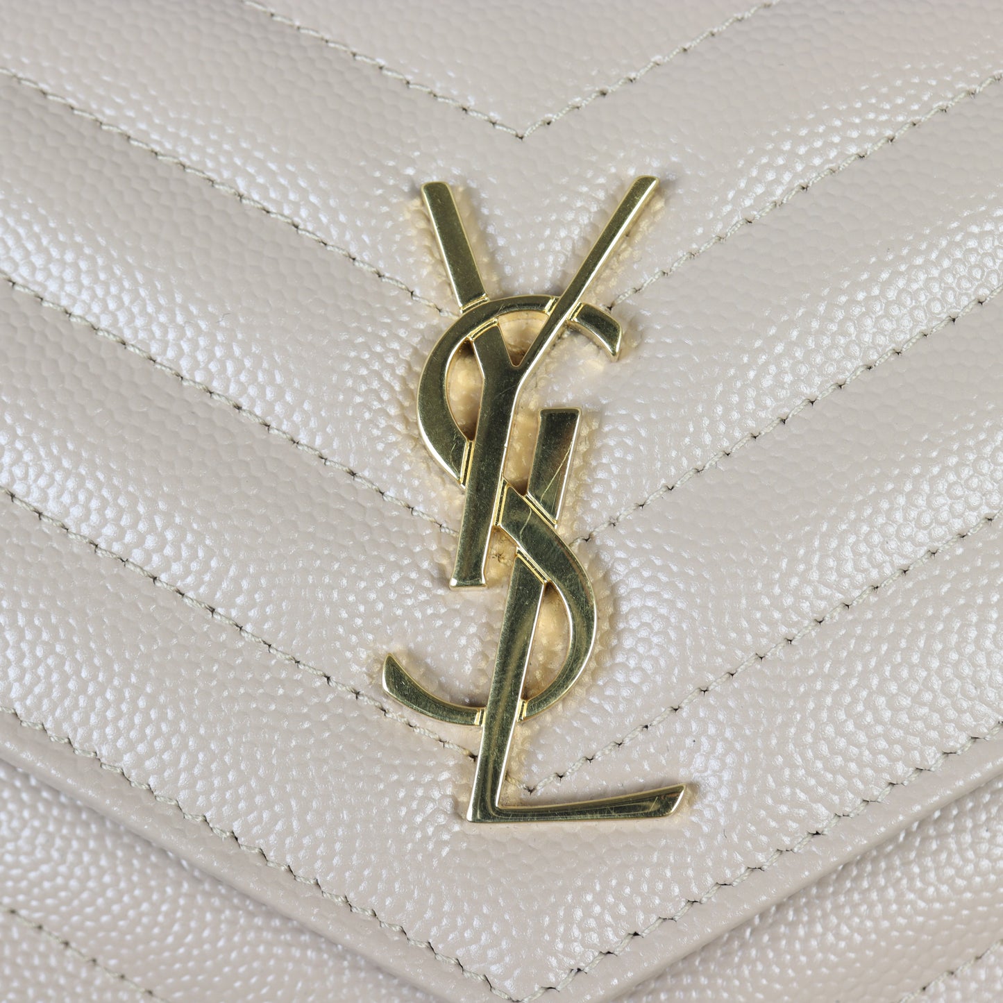 Saint Laurent Cassandre Envelope Chain Wallet