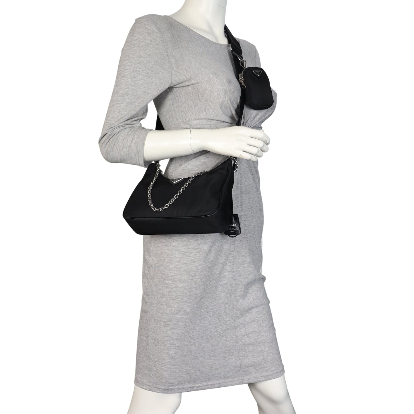 Prada Re-Edition 2005 Tessuto Shoulder Bag