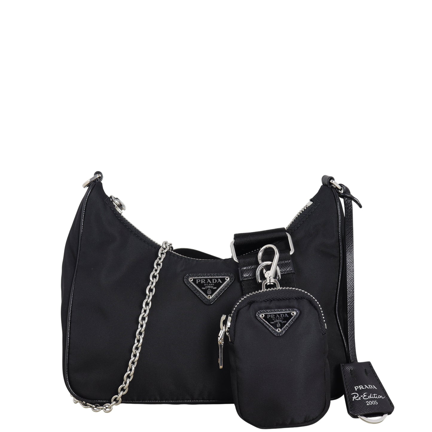 Prada Re-Edition 2005 Tessuto Shoulder Bag