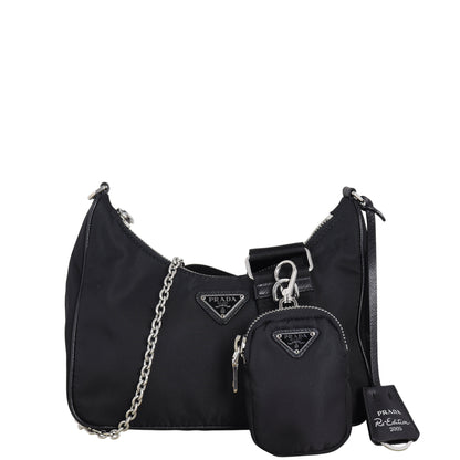 Prada Re-Edition 2005 Tessuto Shoulder Bag