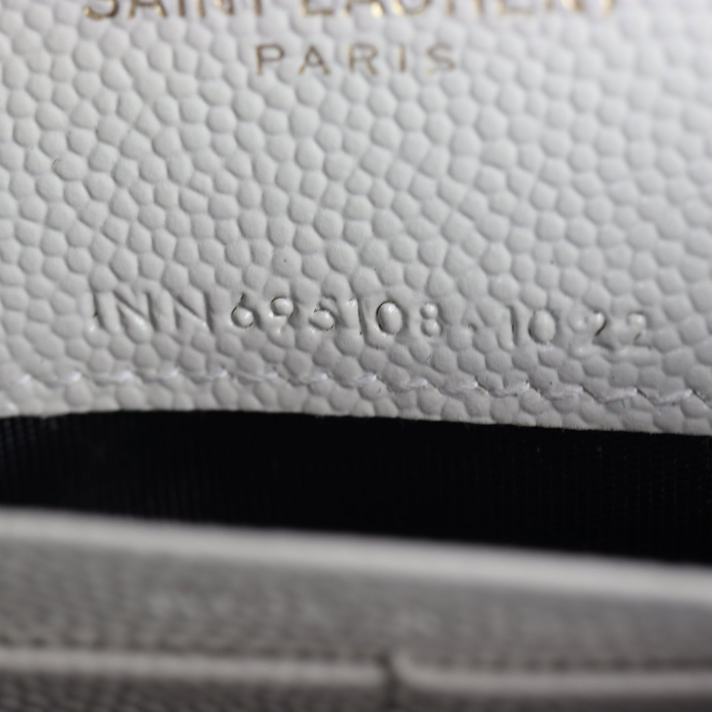 Saint Laurent Cassandre Envelope Chain Wallet